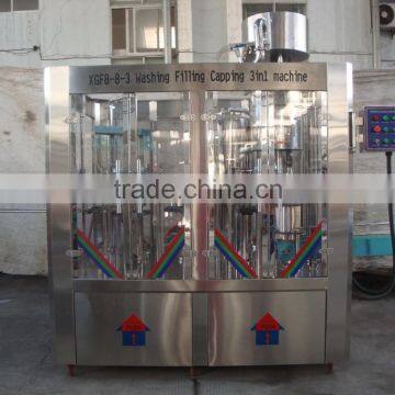 Automatic Bottle Washing Filling Capping Machine/PET Bottle Filling Line