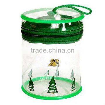 Clear Cylinder PVC Bag(PVC-008)