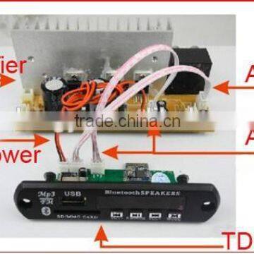 Mp3 Module With Panel for Amplifier , Bluetooth Speaker Mp3 Module photo-2