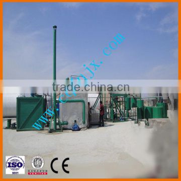 new condition used engine oil refining/waste motor oil negative pressure distillation plant