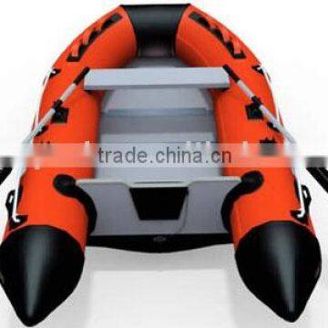 inflatable plywood bottom dinghy/ inflatable boat