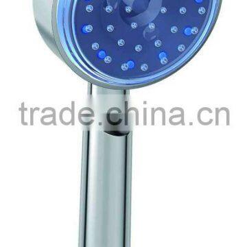 led hand shower Temperature Controlled LED hand shower