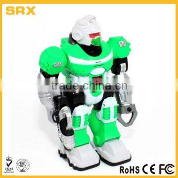 Custom made Light Up LED Transforming Robot Green Power Warrior manufacturer