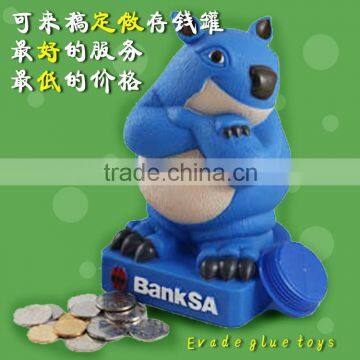 2014 custom design koala shaped coin bank