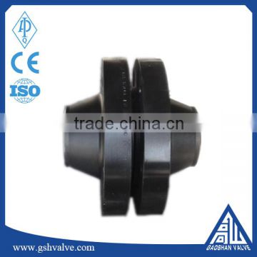 black carbon steel weld neck pipe flange