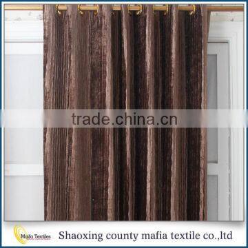 2016 New Fashion 100% Polyester Paper Printing Blackout Fabric Curtain