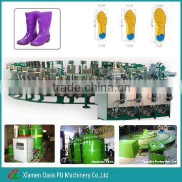 High-tech PU Rain Boot Injection Moulding Machine