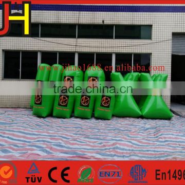 Directly Manufacturer Produced PVC Material Inflatable Paintball Bunkers