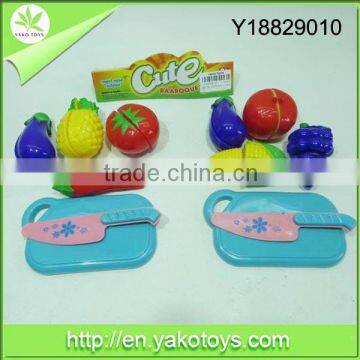 High quality fruit set, plastic fruit set, garden stuff