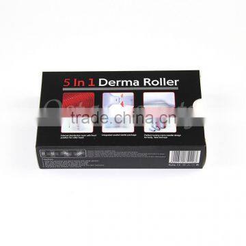 (5 in 1 Ostar Dermaroller) Fine Medical Titanium 5 in 1 Dermaroller Microneedle Roller