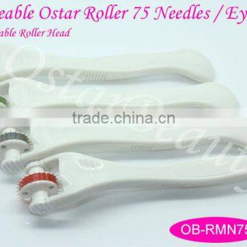 75 Needles Eye Roller Derma Roller For Eyes Massage Roller