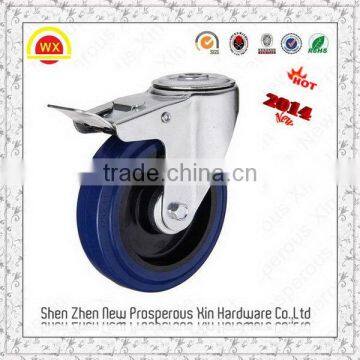 China heavy duty steinco caster with locking brake