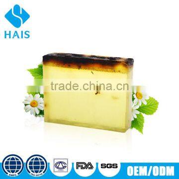 Rose handmade soap transparent solid soap with herbal Oil professional supplier