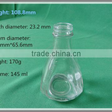 145ml glass liquor bottle for health wine