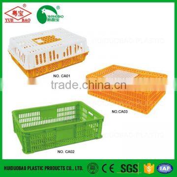 Hot selling poultry transport crate, plastic chicken crate, farmer chicken transport cages