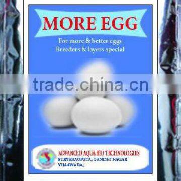 More Egg - For more & better Eggs, Breeders & Layers Special for Poultry