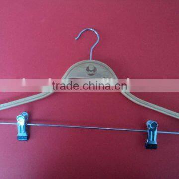 High quality bamboo coat hangers in hangers and racks