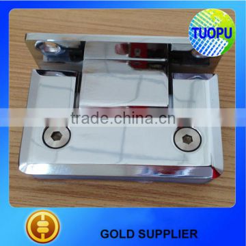 Polished Chrome Finish Glass Hinge,Stainless Steel Shower Glass Hinge for Made in China