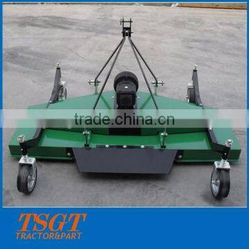 Tractor implement finishing mower