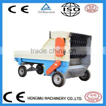 Full automatic and labour saving Straw Hammer Mill/straw bale crusher