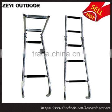 MARINE BOAT FOLDABLE STAINLESS STEEL 5 STEPS LADDERS