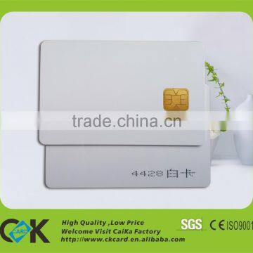 Factory price plastic white blank chip card