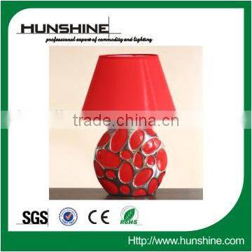 2014 china red new design modern Table Lamp