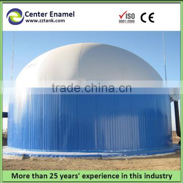 Assembly portable mini biogas storage tanks on top for sale