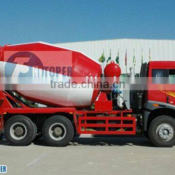 10m3 fully automatic concrete truck mixer for Sale