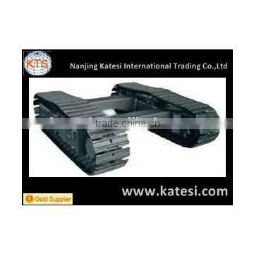 Heavy machine Rubber track undercarriage