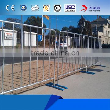 Hot sale galvanized 1.1*2.1m metal crowd control barricades with cheap price