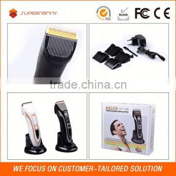 Manufacturer Direct Ceramic Cutter Electic Mens Hair Clippers photo-2