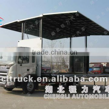 JAC 4*2 mobile stage trucks for sale