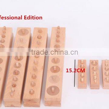 Kindergarten Furniture Montessori Knobbed Cylinder Block photo-4