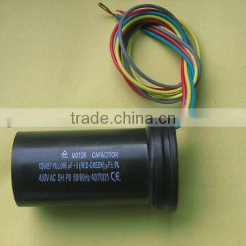 washing machine capacitor CBB60 / CBB60 capacitors / CBB60 film capacitor