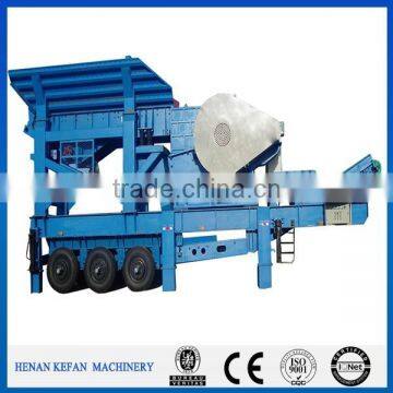 Advanced technology mobile jaw crusher with CE