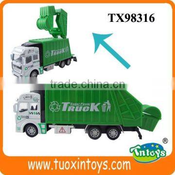 toy plastic garbage can, toy garbage trucks, garbage toy truck