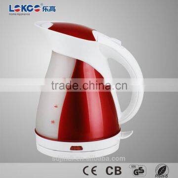 Plastic Electric 360 rotary Kettle with Water Gauge