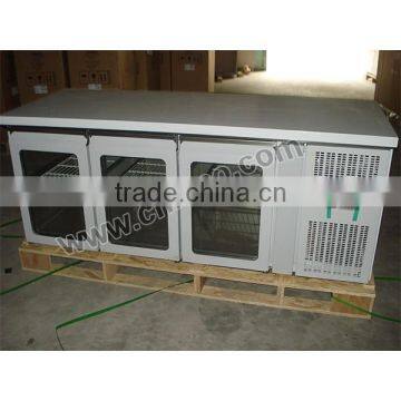 304 Stainless Steel Small Electric Refrigerator/General Electric Refrigerator/Glass Door Mini Refrigerator photo-2