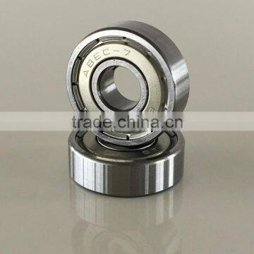 Inline skate wheel with ABEC-7 precision inline skate bearings