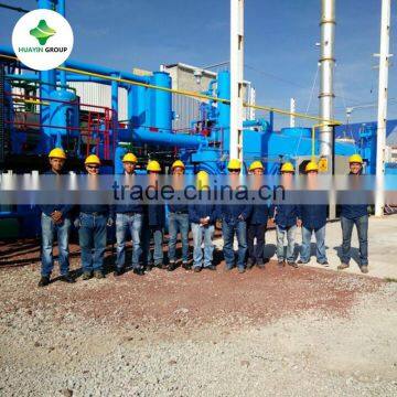20ML to 10T Capacity Used Engine Oil /Pyrolysis Tire/Plastic Oil Recycling Machine To Diesel photo-5