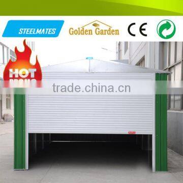 Eco friendly easy building galvanized portable garage canopy for large size tents