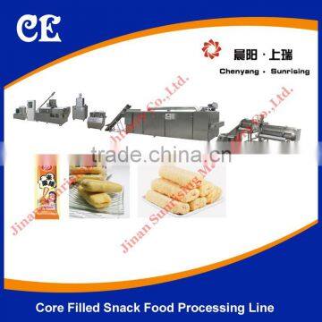 Core filling small snacks making machine snack manufacturing machine