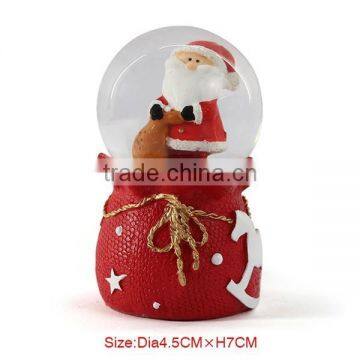 Resin Snow Globe Souvenir Snow Globe With Bag Base photo-2