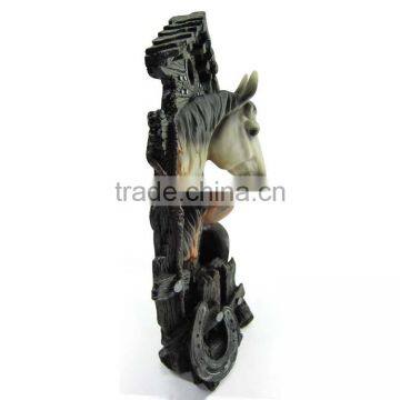 Resin Decorative Horse Head Wall Hanging Product photo-6