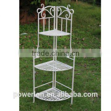 Classical Vintage Decorative Wooden 3-Tires Corner Shelf photo-2