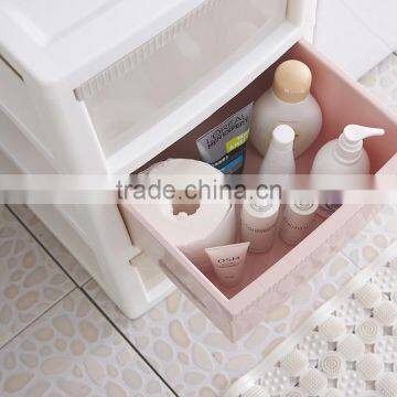 Plastic 2 Tier Storage Cabinet