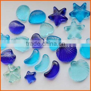 Best quality customized heart shape glass marbles