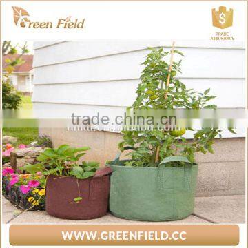 Garden non woven felt plant grow bags,garden felt grow bags