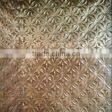 4x8 Color Coated Hairline Stainless Steel 2MM Embossed Copper Sheet